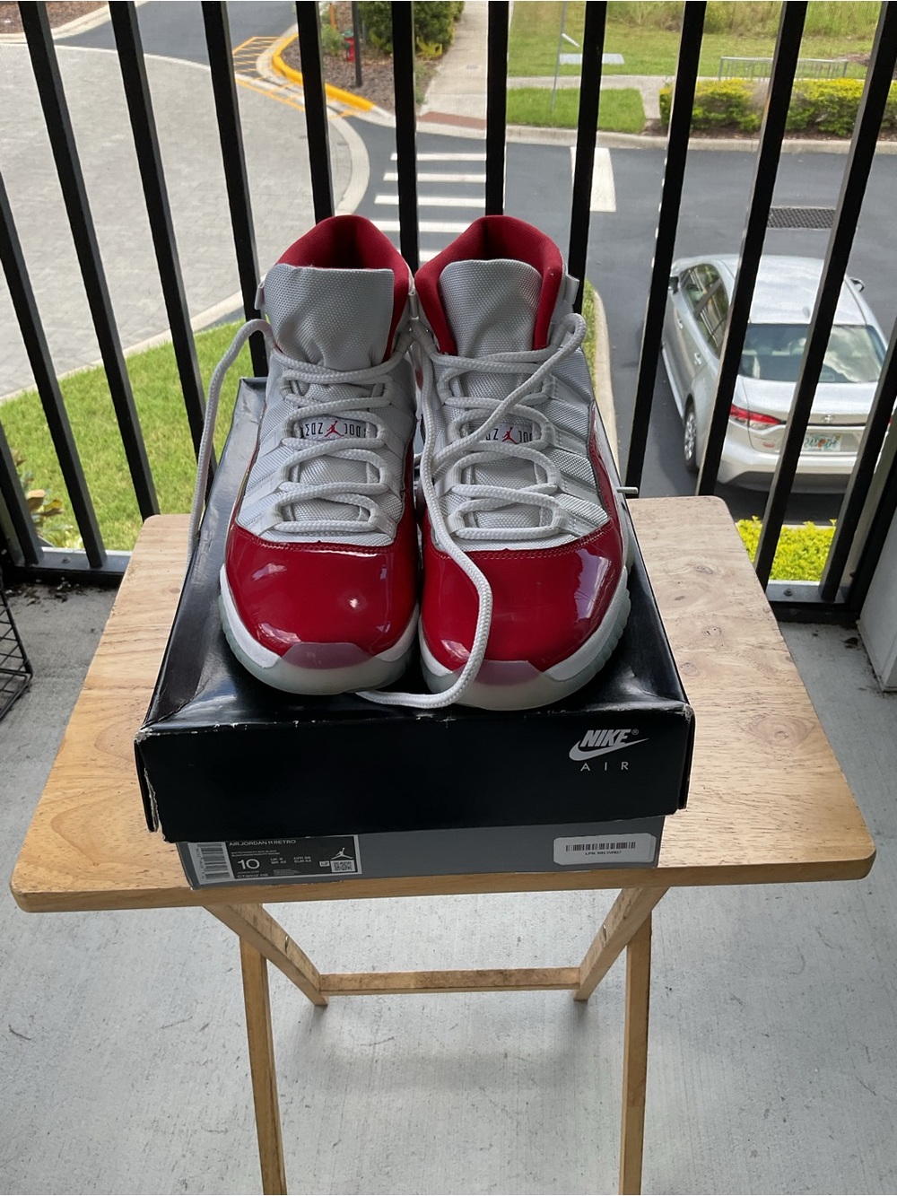 Nike Air Jordan 11 Retro Cherry Red White Men’s Size 10 - 2022